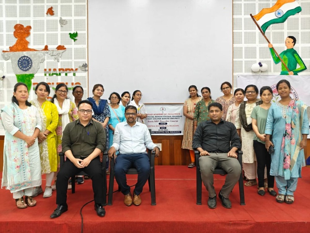 The Northeast Frontier Railway (NFR) organised a Neonatal Resuscitation Programme (NRP) at Central Hospital, Maligaon, on April 9.